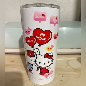 Hello kitty valentines tumbler